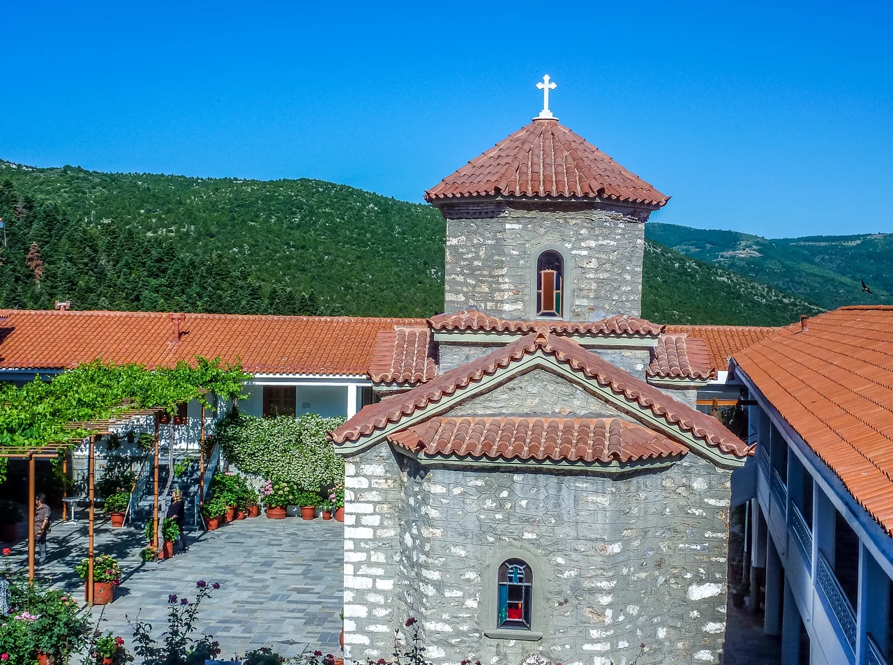 Malevi Monastery, Arcadia, Greece.