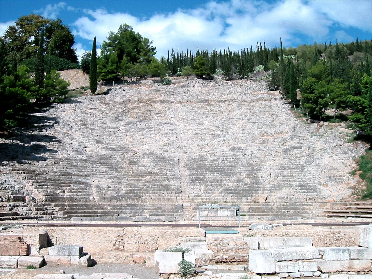 The ancient theater of Argos, Greece.