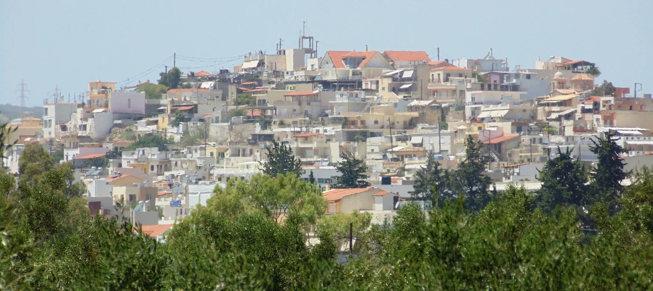 Alkathous Hill in Megara, Greece.