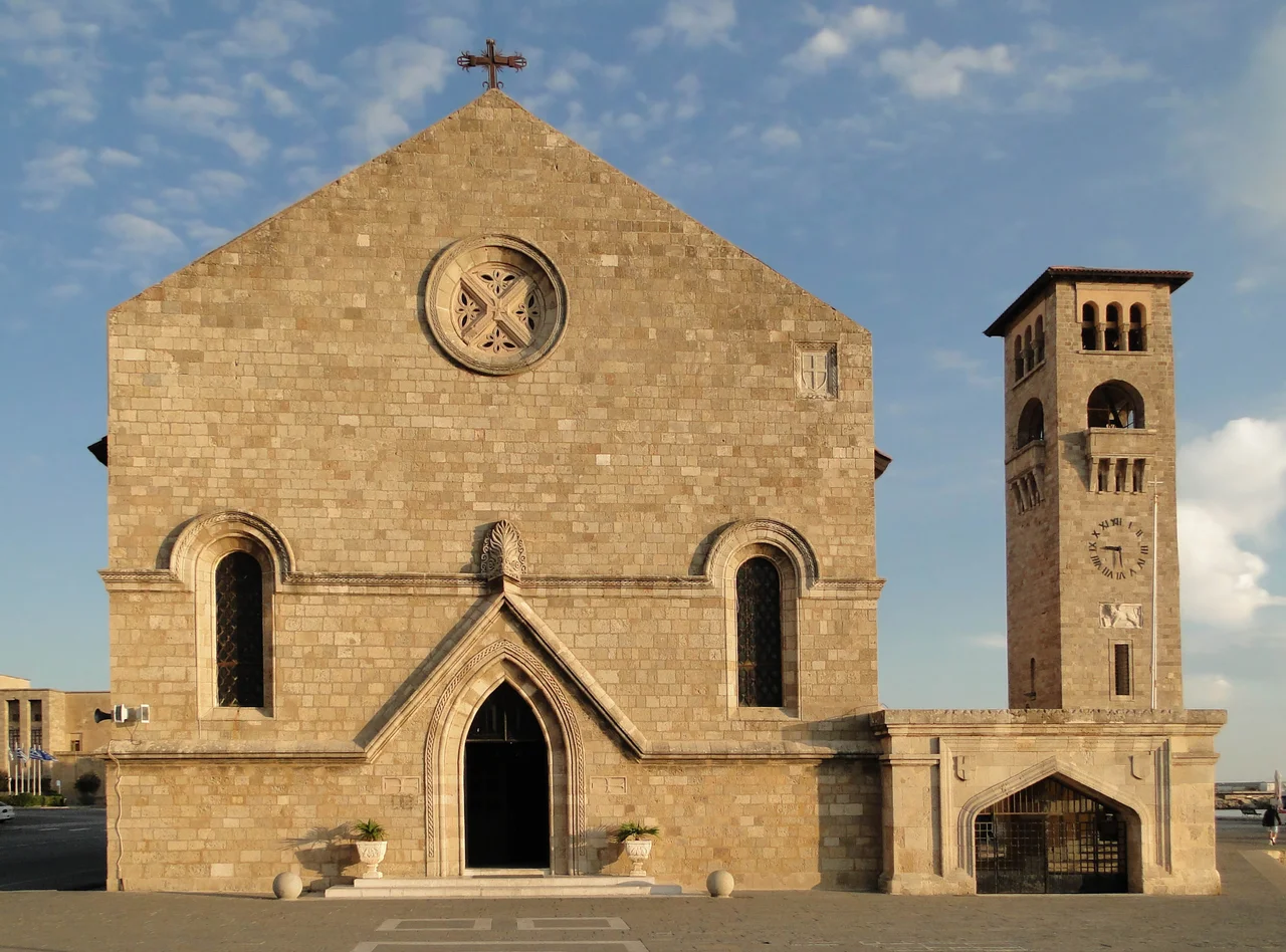 Church of the Evangelismos, Rhodes, Greece