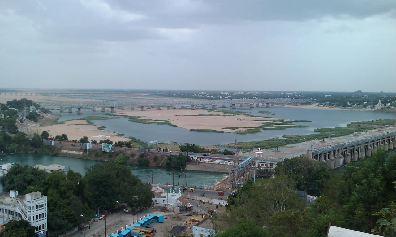 View from Durga Temples