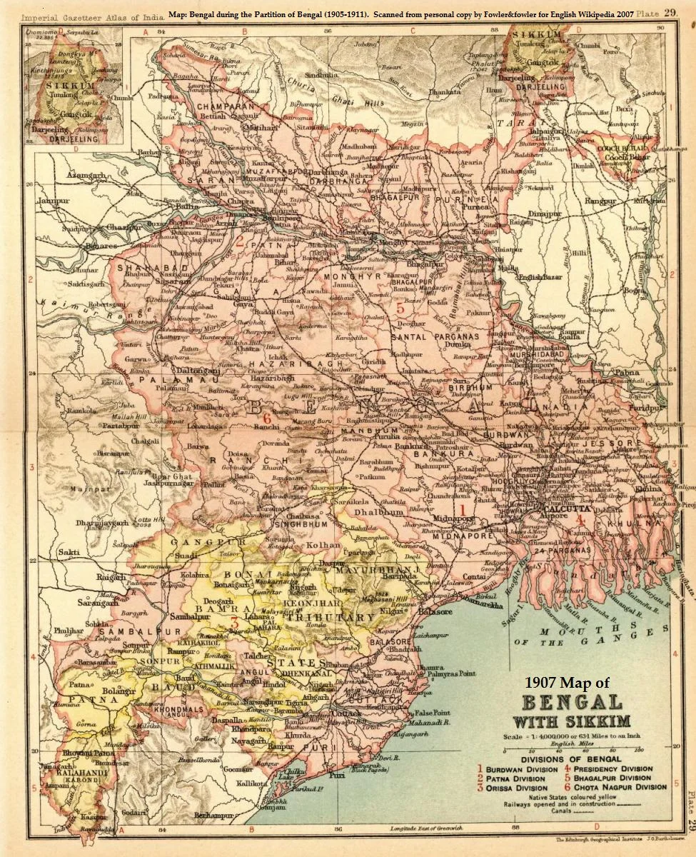 Scanned, cropped, enhanced, and resized from personal copy of 1907 Imperial Gazetteer of India, Oxford University Press, volume 25 (Atlas) by Fowler&fowler«Talk» 21:23, 14 September 2007 (UTC)
