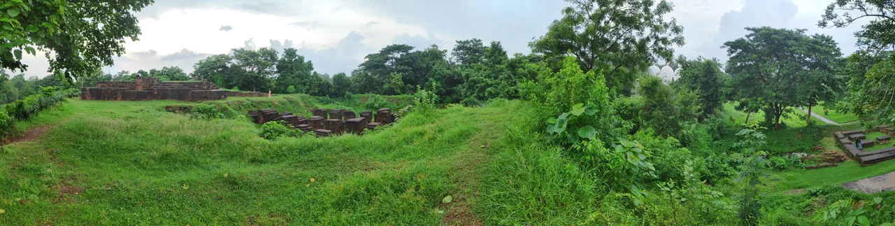Panoramic view of Barabati fort