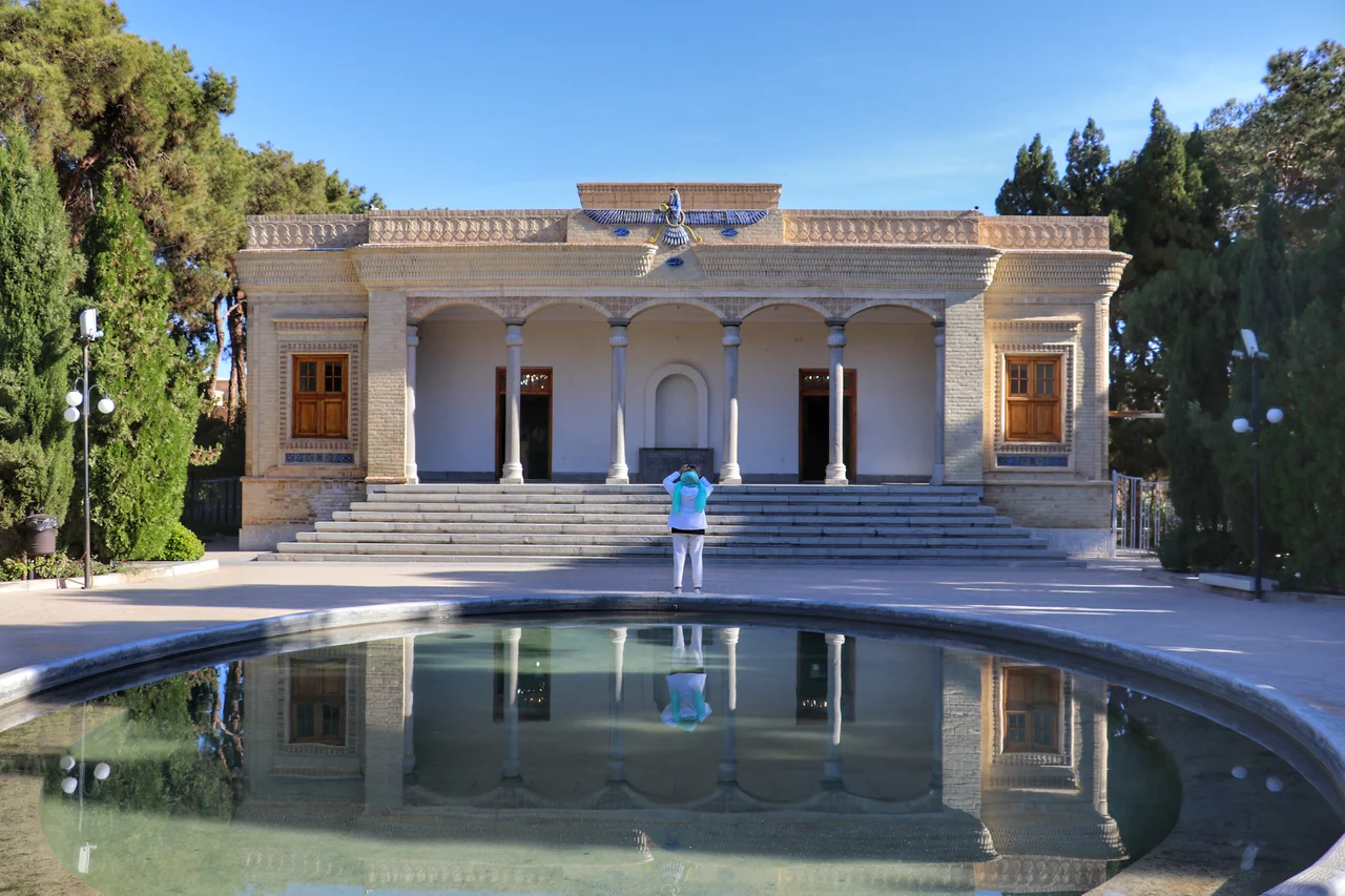 Zoroastrian Fire Temple in Yazd