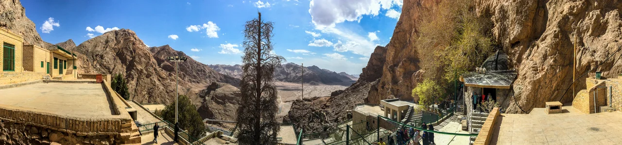 This is a photo of a monument in Iran identified by the ID