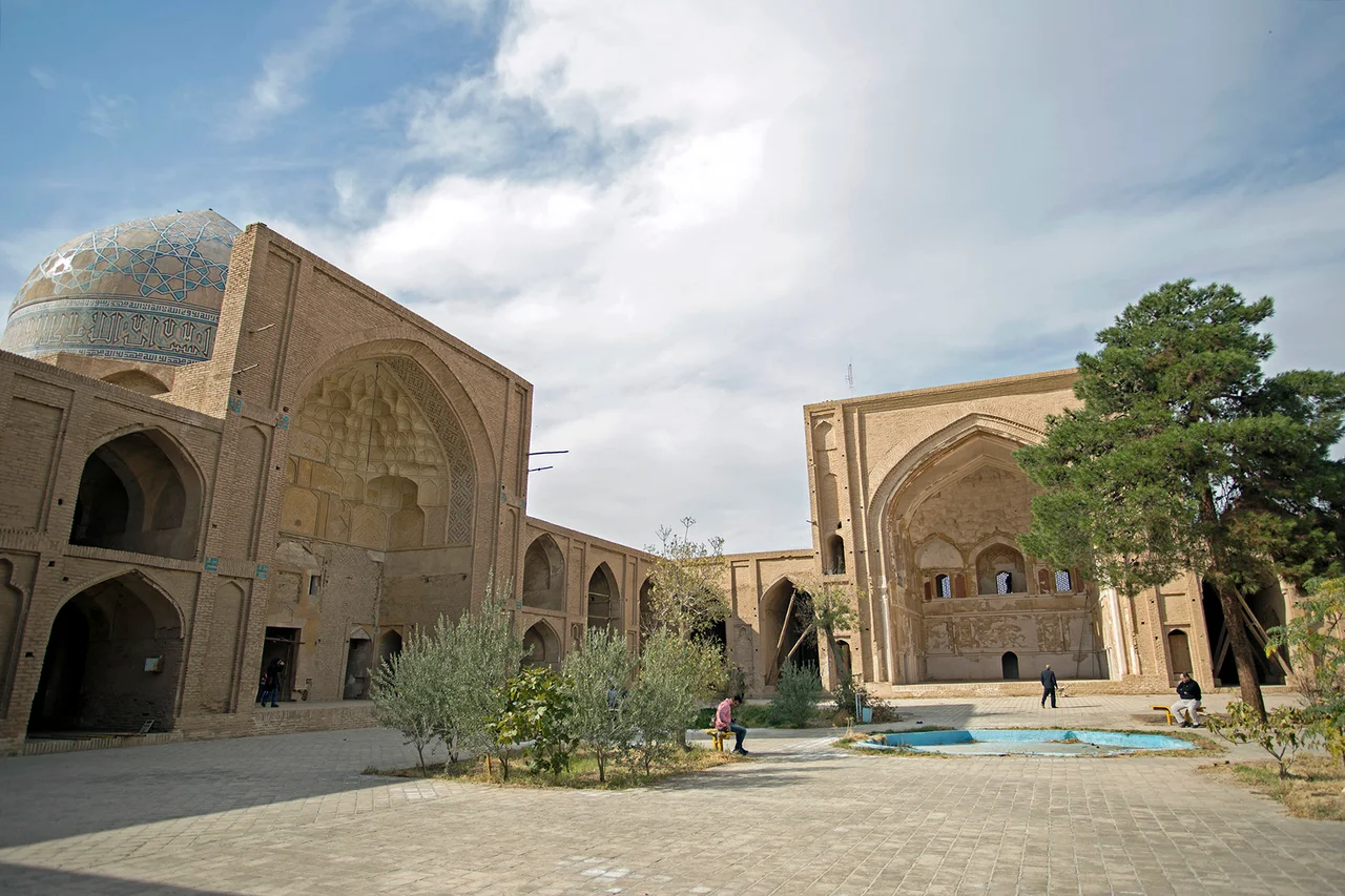 This is a photo of a monument in Iran identified by the ID