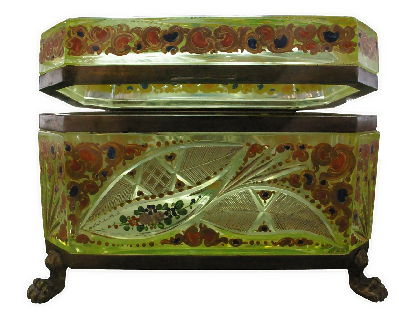Jewel box, qajar era (19th c.)

Azerbaijan Museum, Tabriz (Iran).