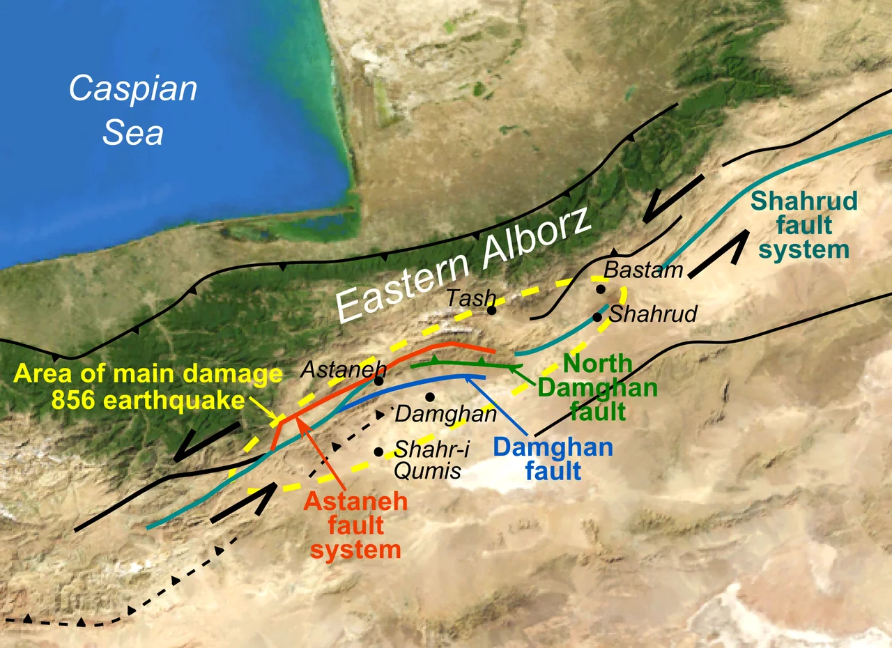 Bull's eye graphic for use with earthquake location maps