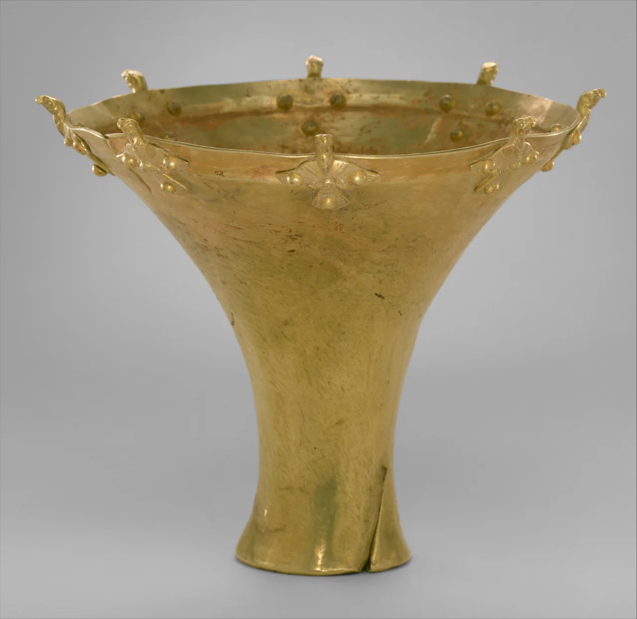 Bactria-Margiana Archaeological Complex; Beaker; Metalwork-Vessels