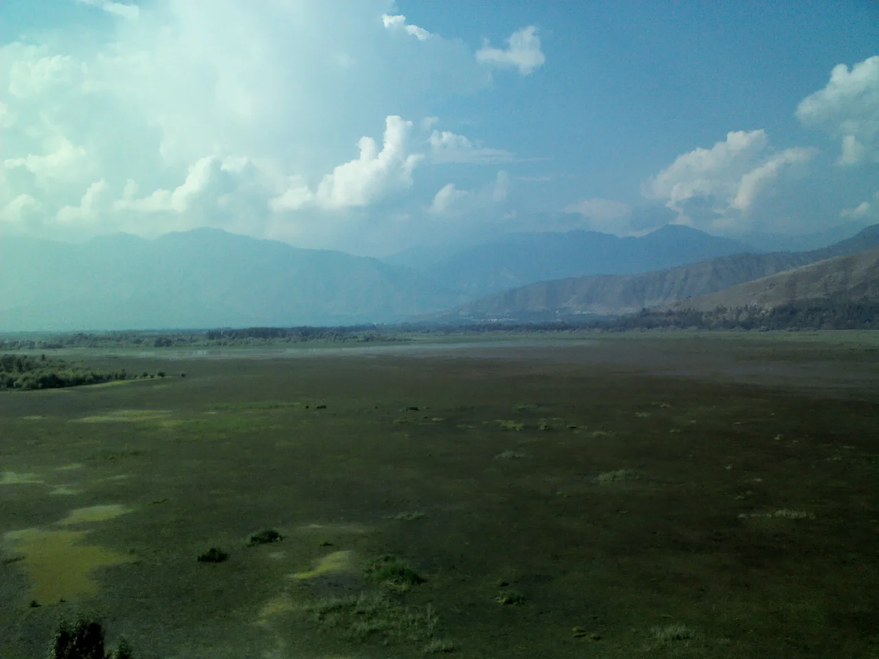 Wular lake from Saderkote park