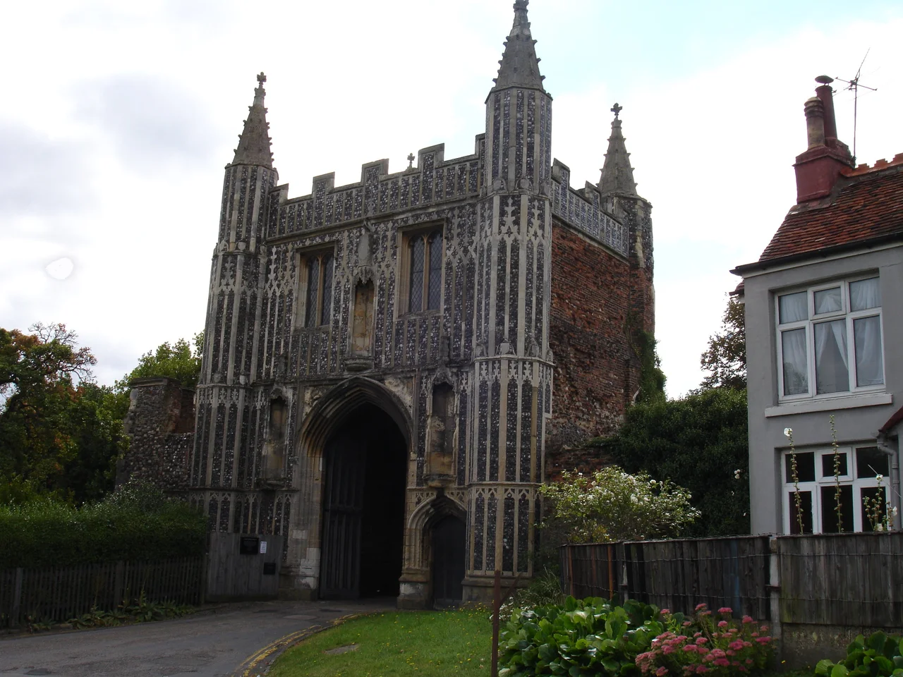 Photograph of Gatehouse of St John's Abbey, Colchester, Essex, England