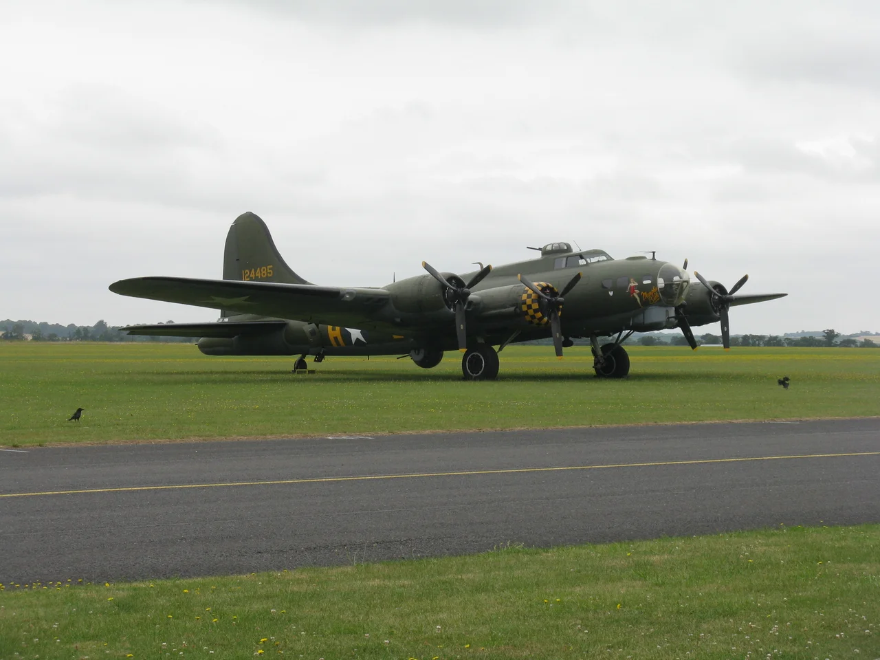 'Sally B' B-17 Flying Fortress at Duxford