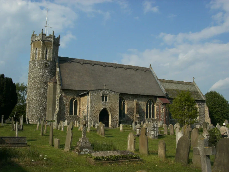 The church of St Edmund in Acle, Norfolk, England.