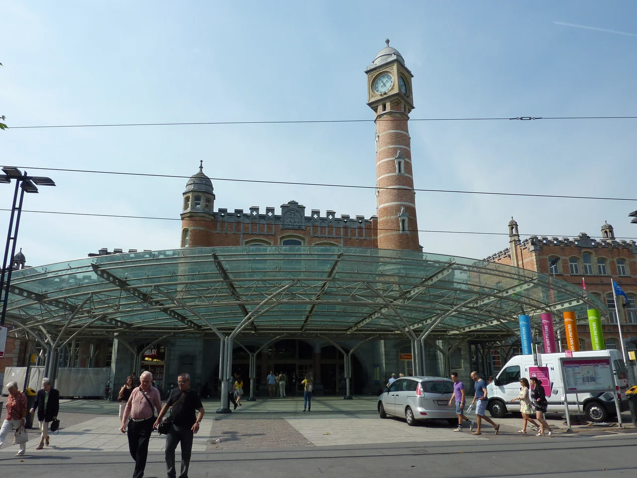 Gent-Sint-Pieters railway station taken in July, 2011.