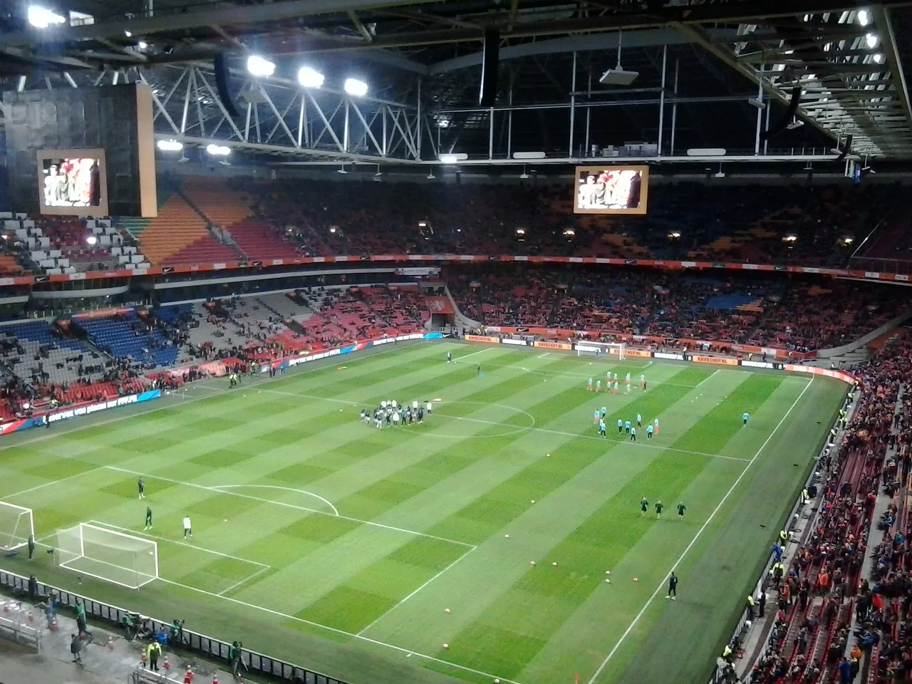 Photo taken at friendly match Netherland - France (2:3)