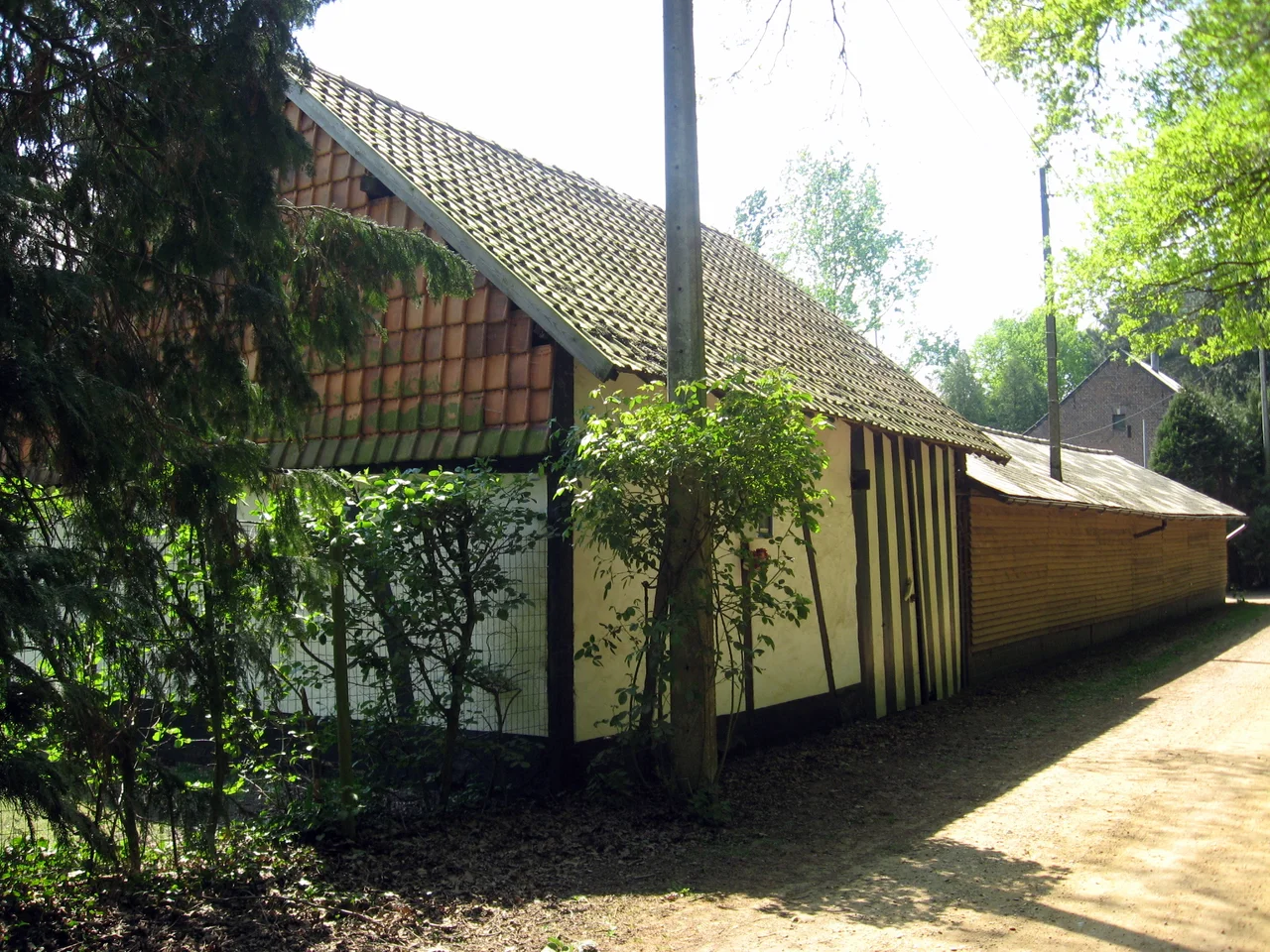 House of the forester of Vogelsanck in Zonhoven, Limburg, Belgium