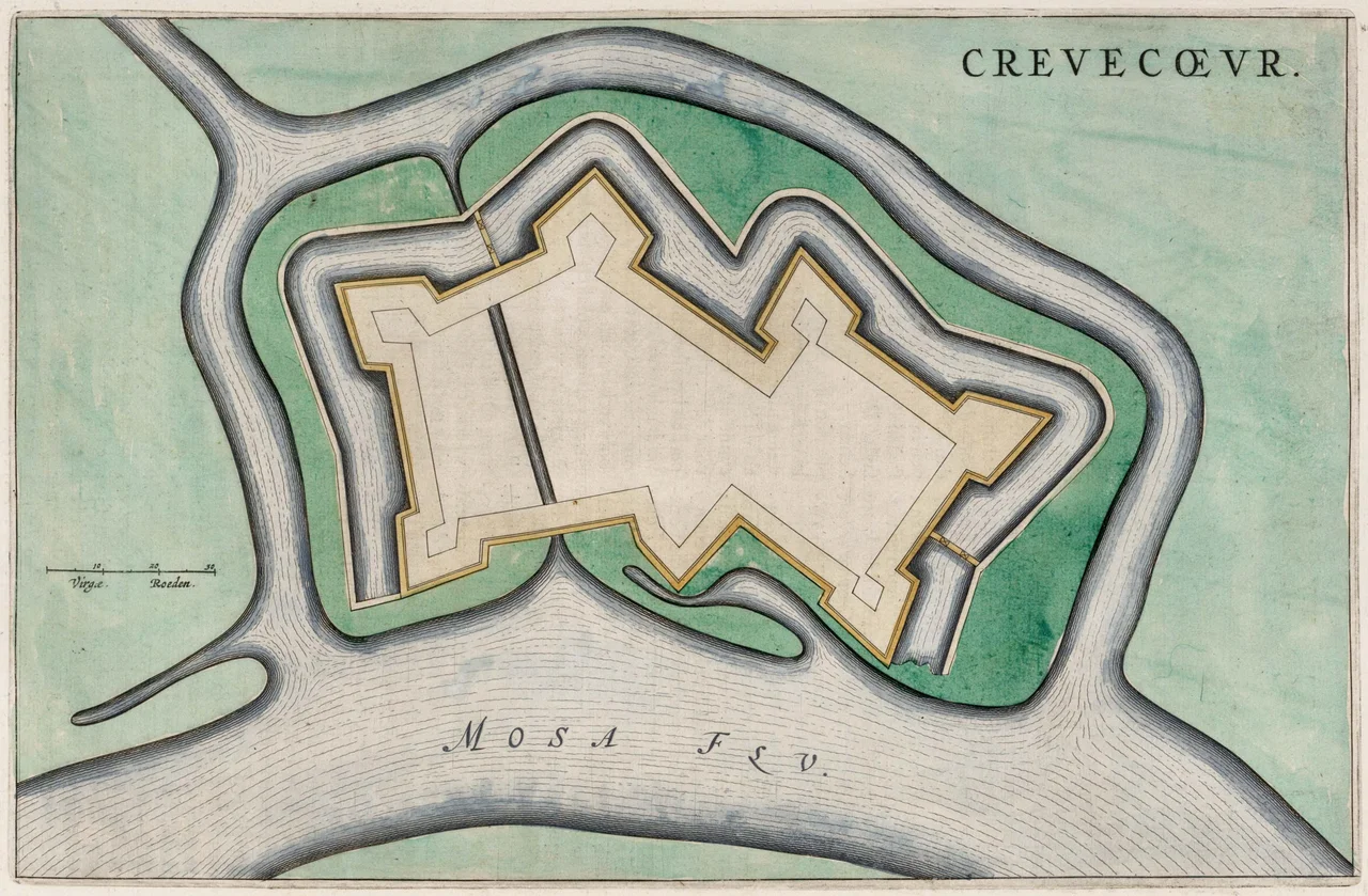 The fort Crèvecoeur, near 's-Hertogenbosch.