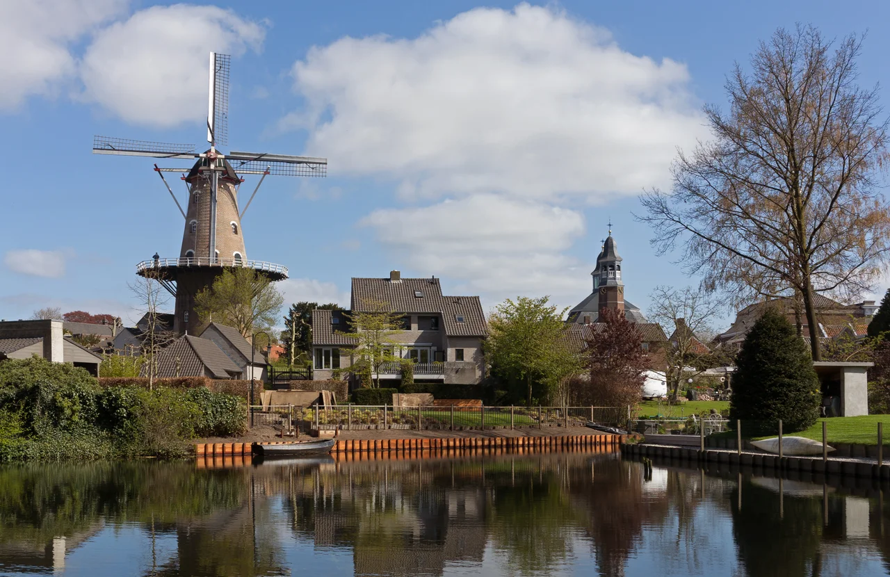 Ravenstein, windmill: windmolen de Nijverheid
