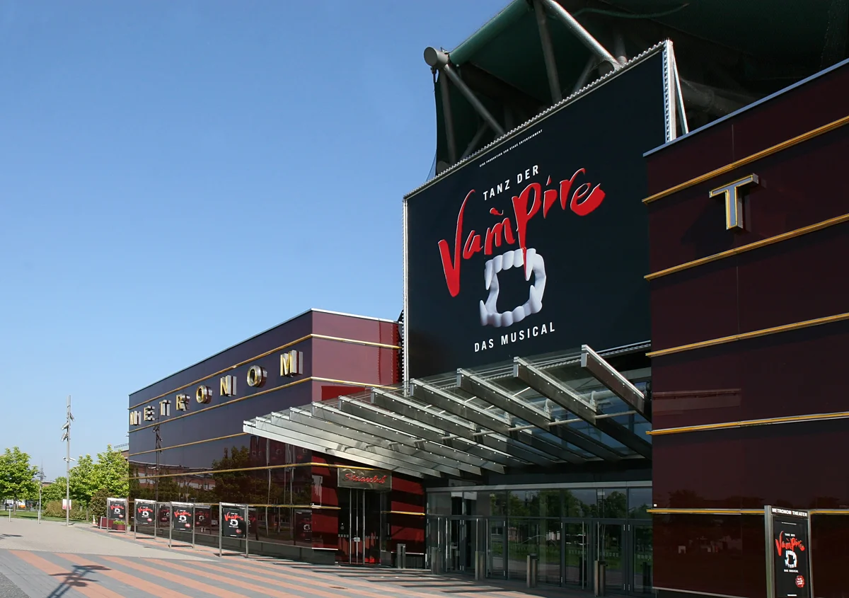 Metronom Theater (at CentrO) in Oberhausen, Germany, staging "Dance of the Vampires", April 2009.