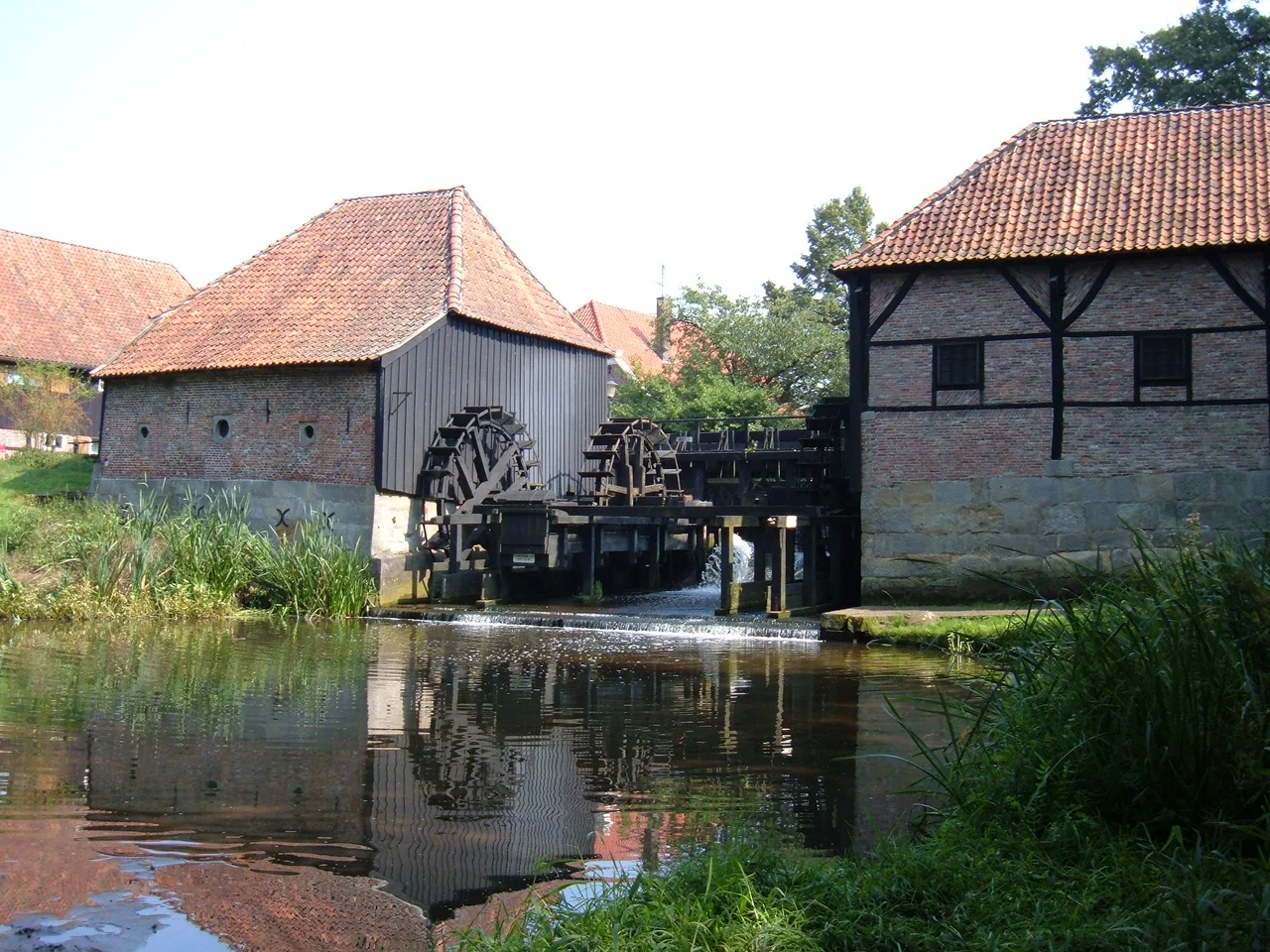 Watermill "Oostendorpermolen", Haaksbergen, The Netherlands.