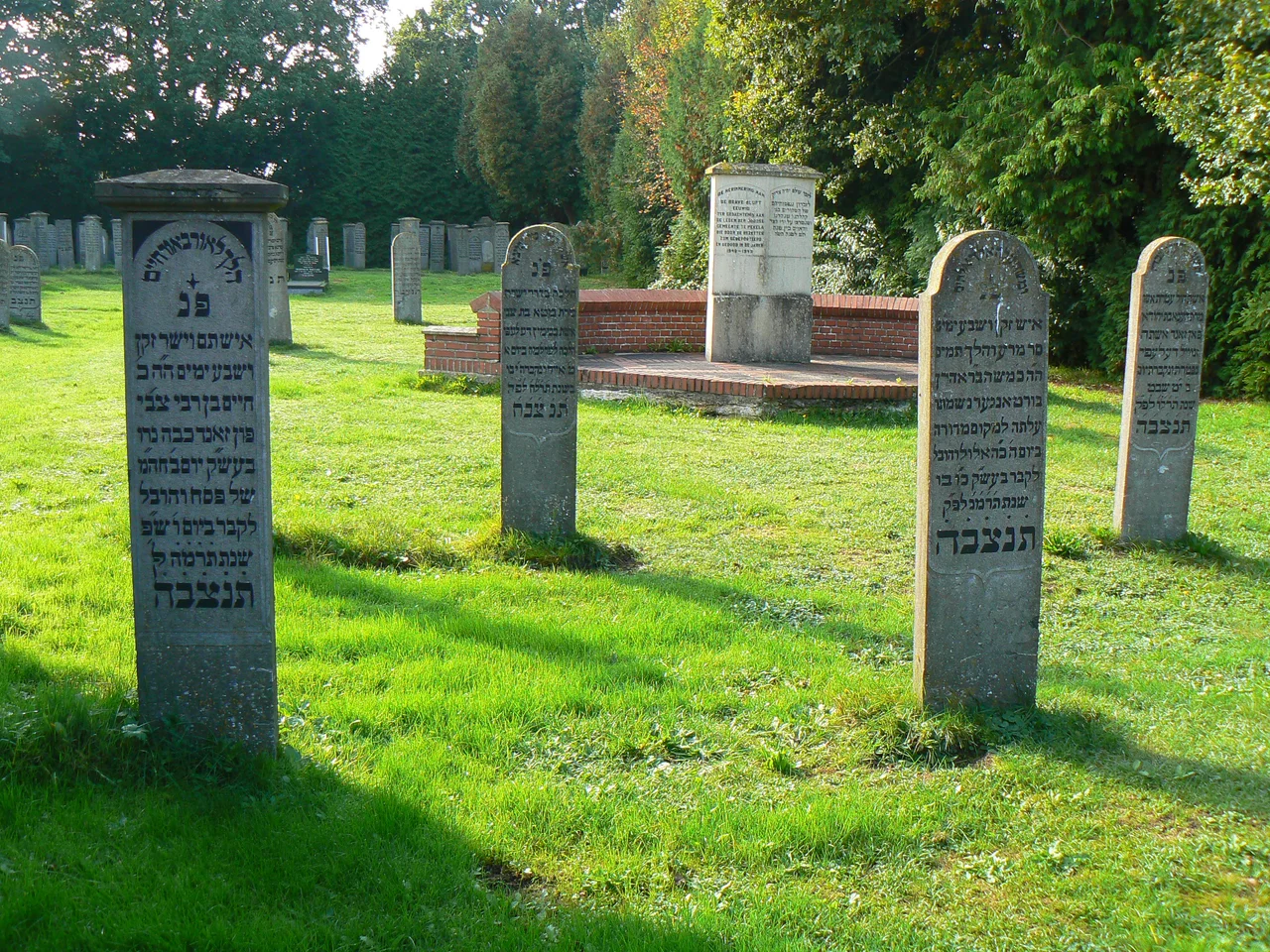 Jewish cemetery in Oude Pekela/The Netherlands