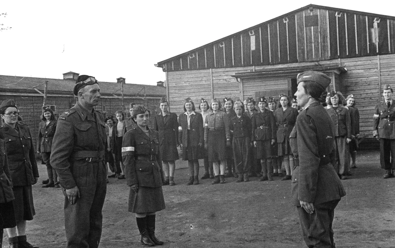 Liberation of the Oberlangen POW camp for women