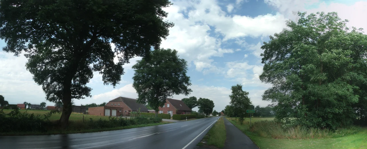 Vossbarg, Germany, from South