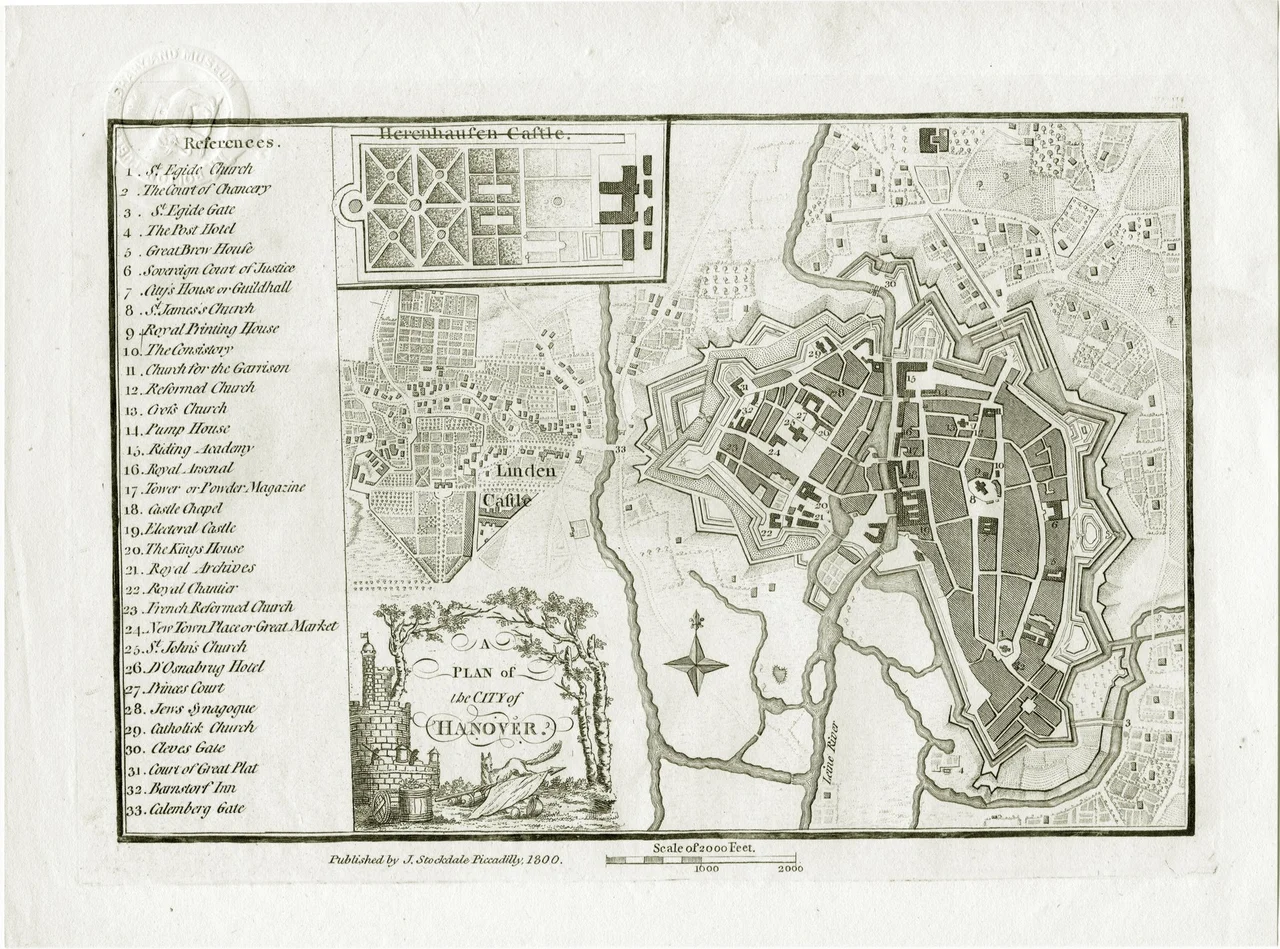 Aerial image of Großer Garten Hannover-Herrenhausen (view from the south)