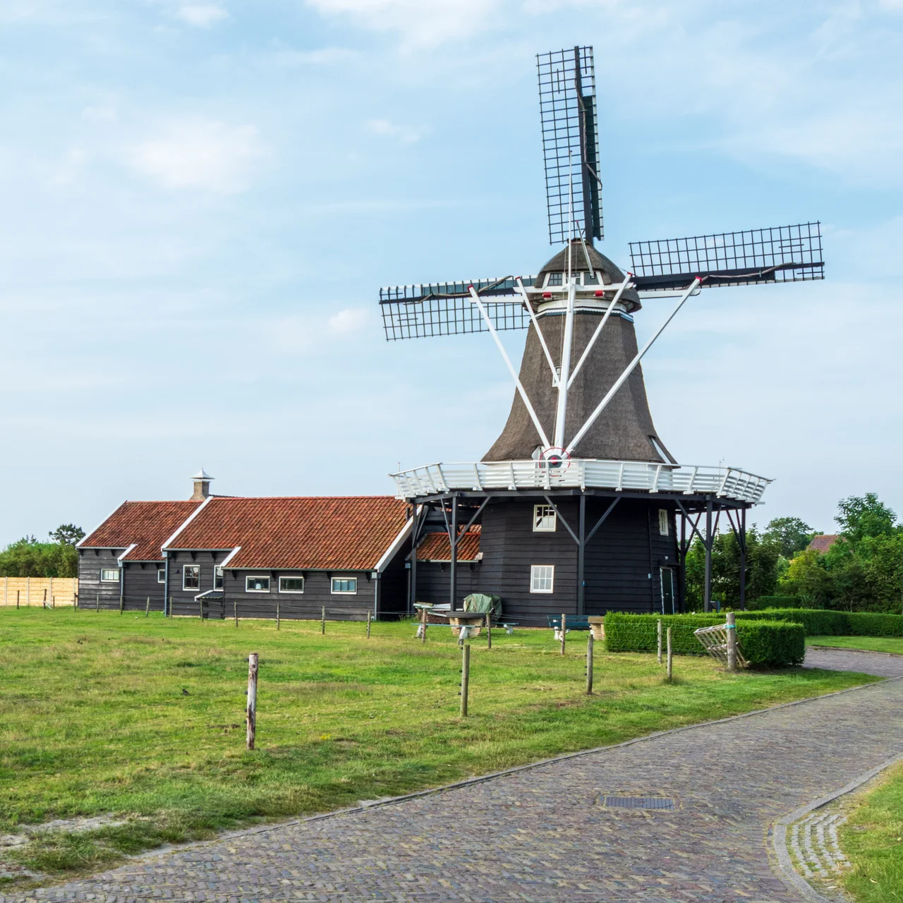 Windmill of Hollum (Ameland), The Netherlands.