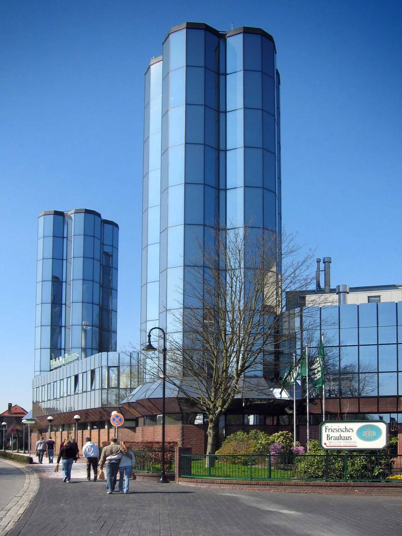 The Friesische Brauhaus, where Jever beer is brewed.