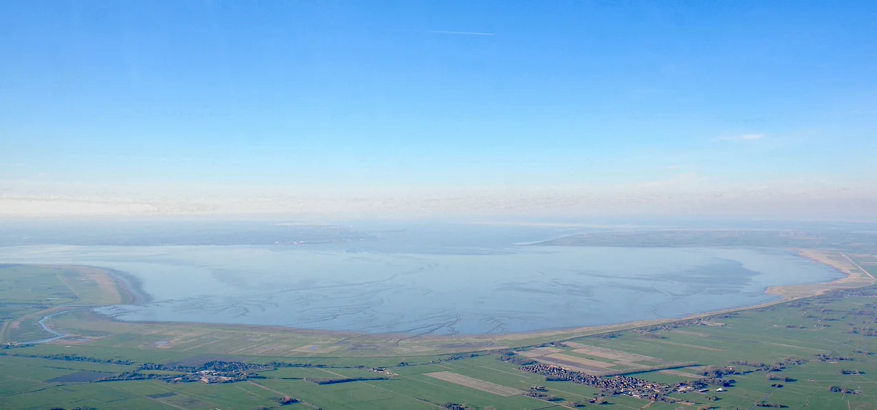 Meeresbucht Jadebusen an der Nordsee, Niedersachsen