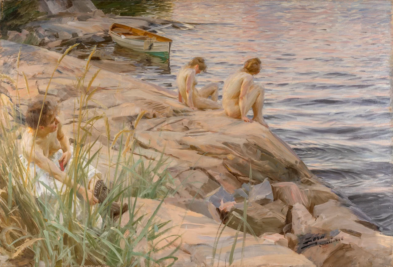 Outdoors (Anders Zorn) - Gothenburg Museum of Art - GKM 0256.tif