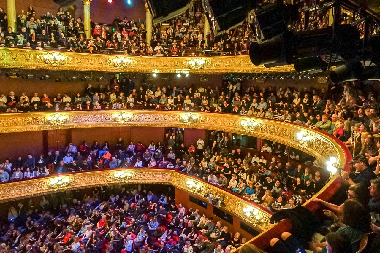 The Royal Opera in Stockholm during the Culture Night 2018.