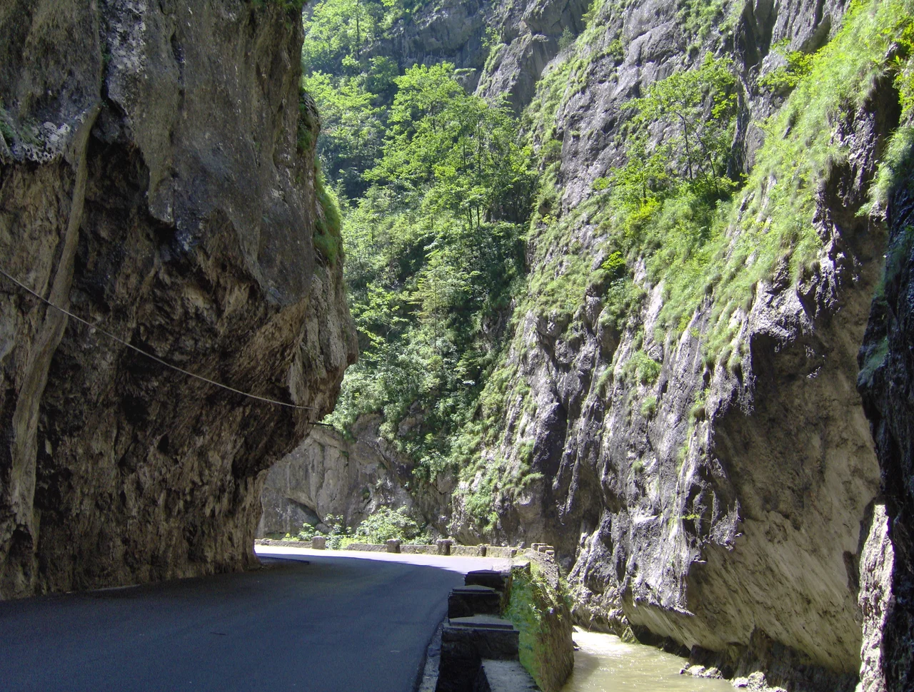 Hășmaș (Hagymás) Mountains in Transylvania, Romania