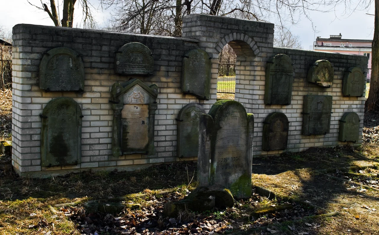Jewish cemetery in Lubartów - lapidarium.