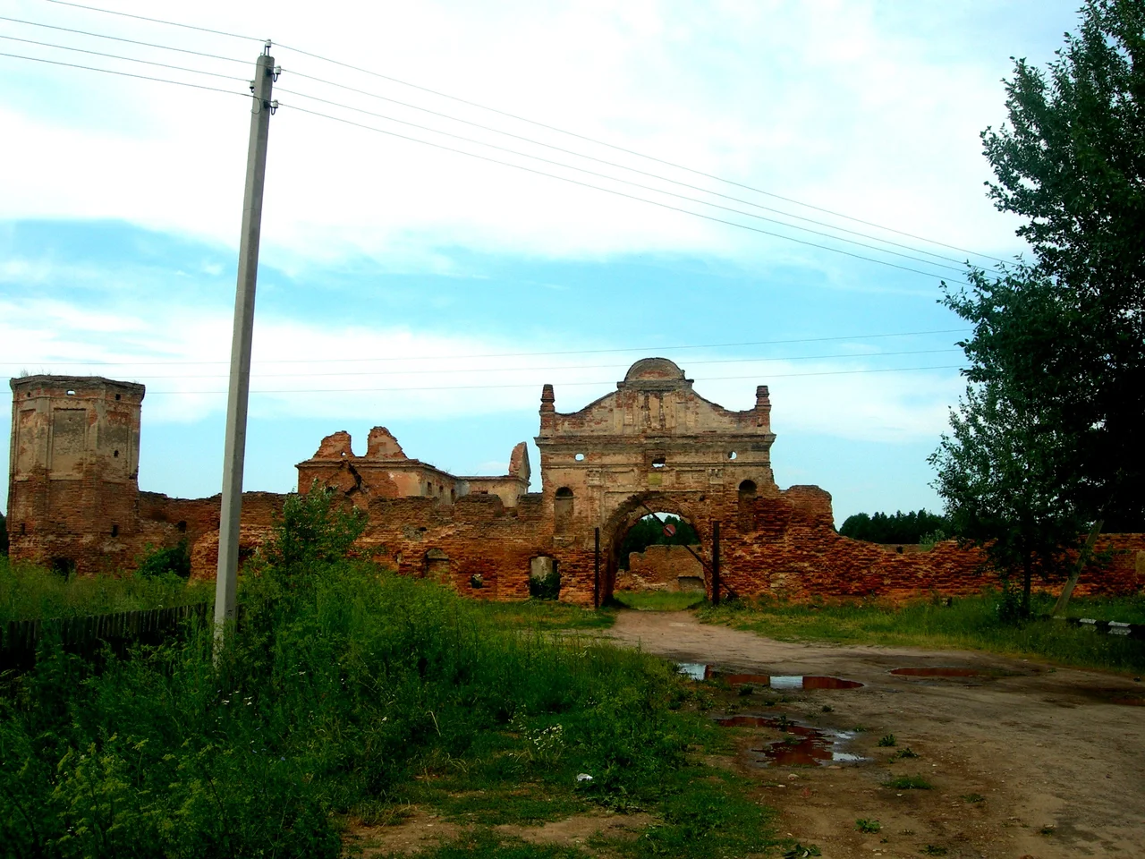 Ruins of Biaroza Carthusian monastery