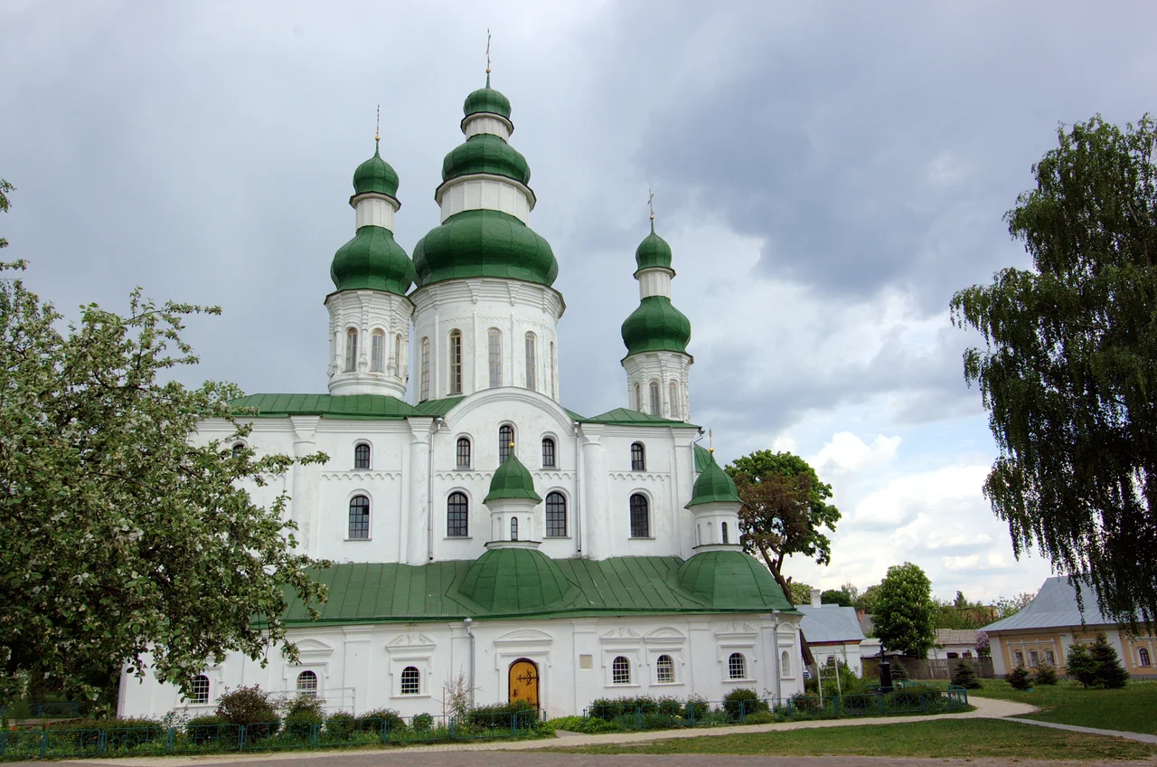 The Dormition Cathedral of the Eletsky Monastery in Chernigov, Ukraine
