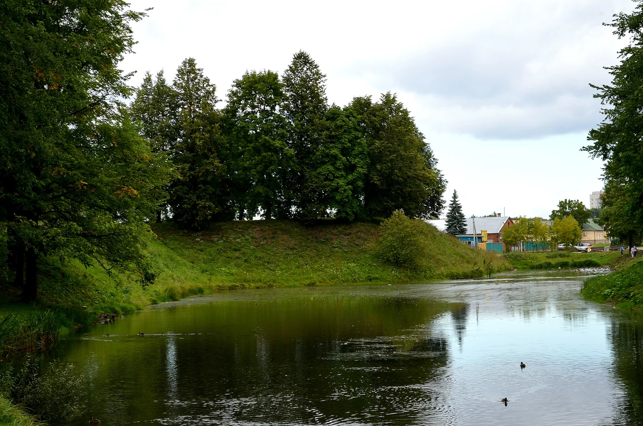 Fortress Yam. Pond (ditch): Kingisepp Kingiseppsky district, Leningradskaya oblast