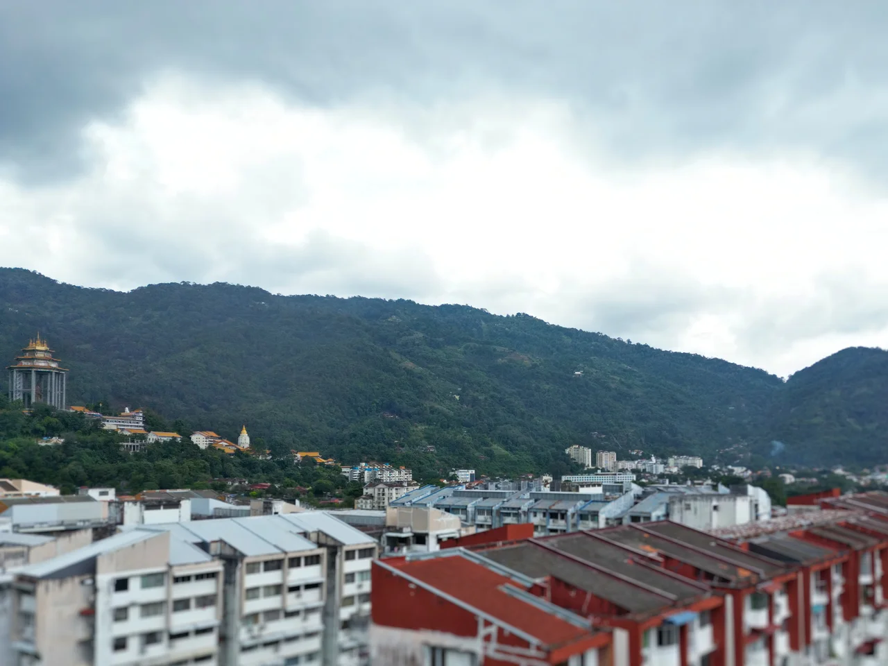The Penang Hill Railway, which climbs Penang Hill from Air Itam, near George Town on the island of Penang in Malaysia.
