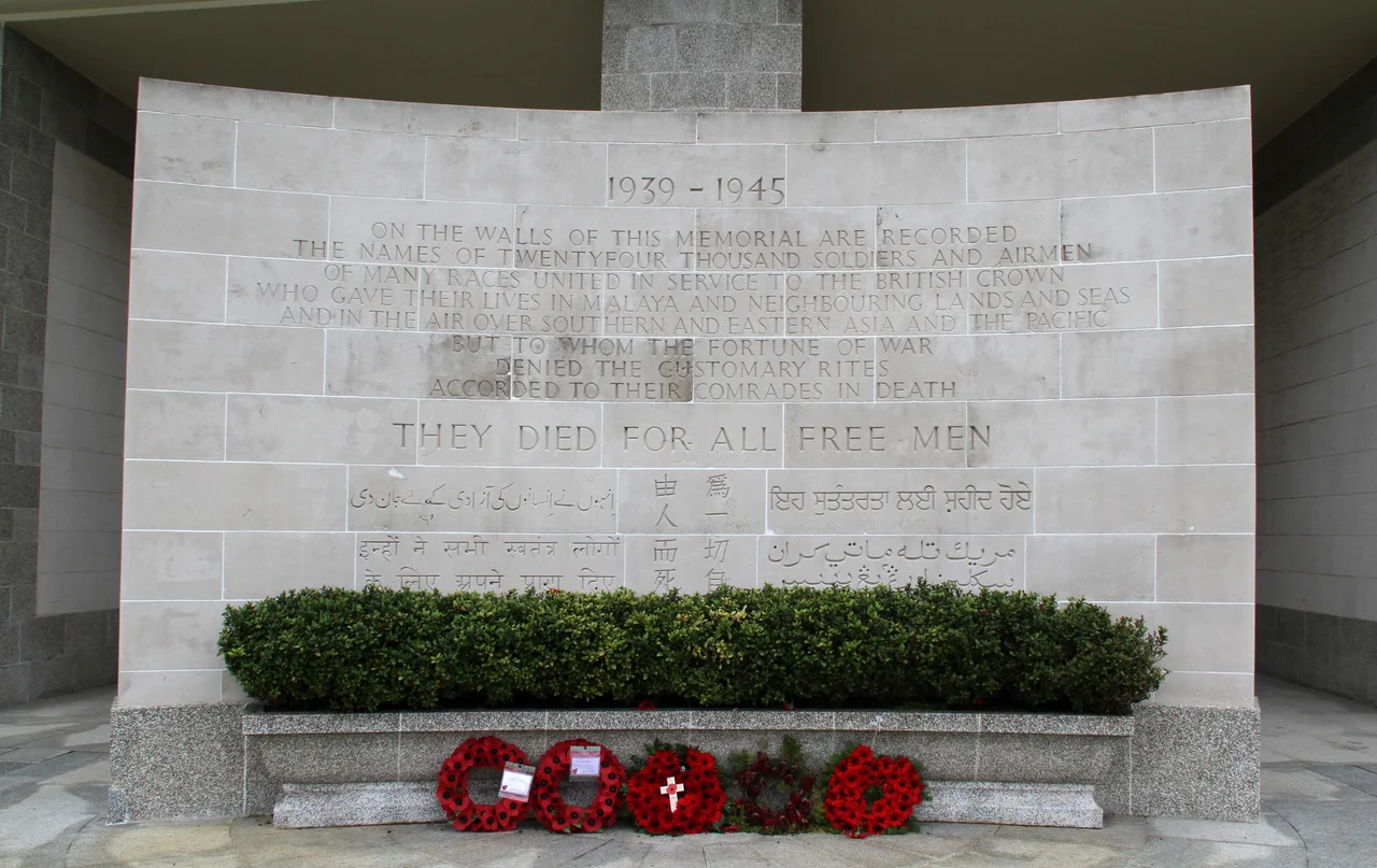 Panorama View of Kranji War Memorial, Singapore