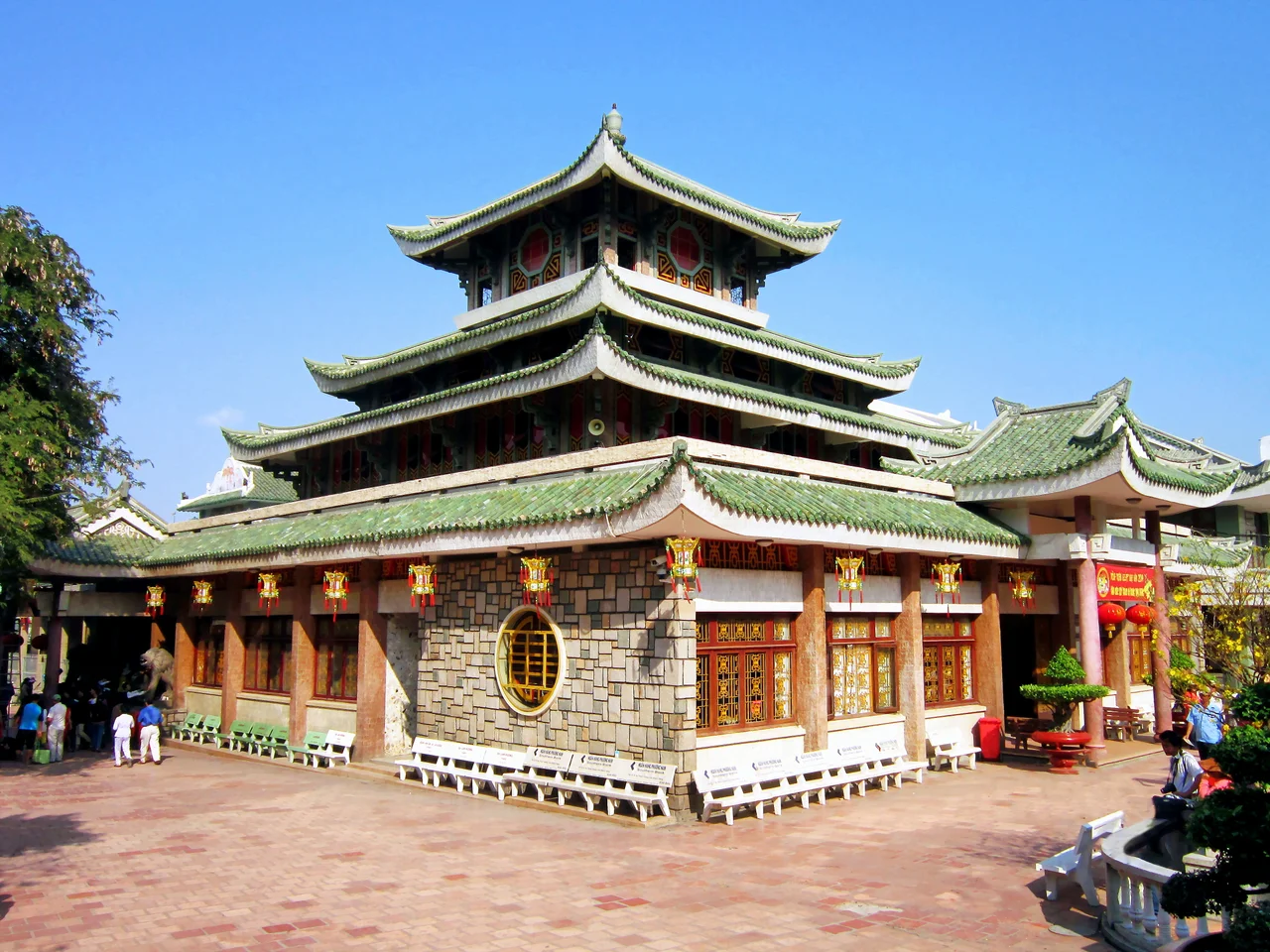 Shrine of the Sam Mountain Goddess, Nui Sam ward, Chau Doc City, An Giang Provinve, Vietnam