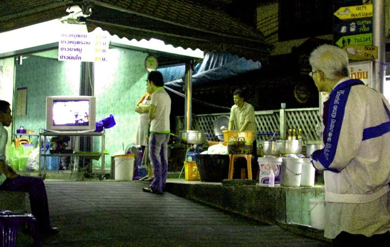 Citizens in Bangkok awake on New Year's day in 2007 in disbelief and shock at the bombings that struck the capital on the New Year's eve celebration the night before. Image provided by Manik Sethisuwan 21:13, 3 February 2007 (UTC) , The Sethisuwan Group (January 2007).
Cropped slightly by Ali'i on 14:41, 25 March 2008 (UTC)