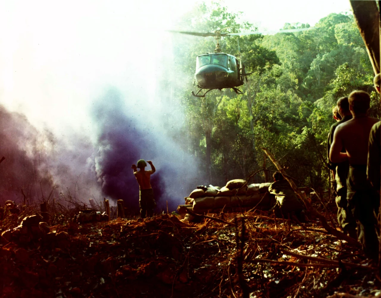 Map of the II Corps Tactical Zone in the Central Highlands of South Vietnam (as used during the Battle of Dak To, 1967)
