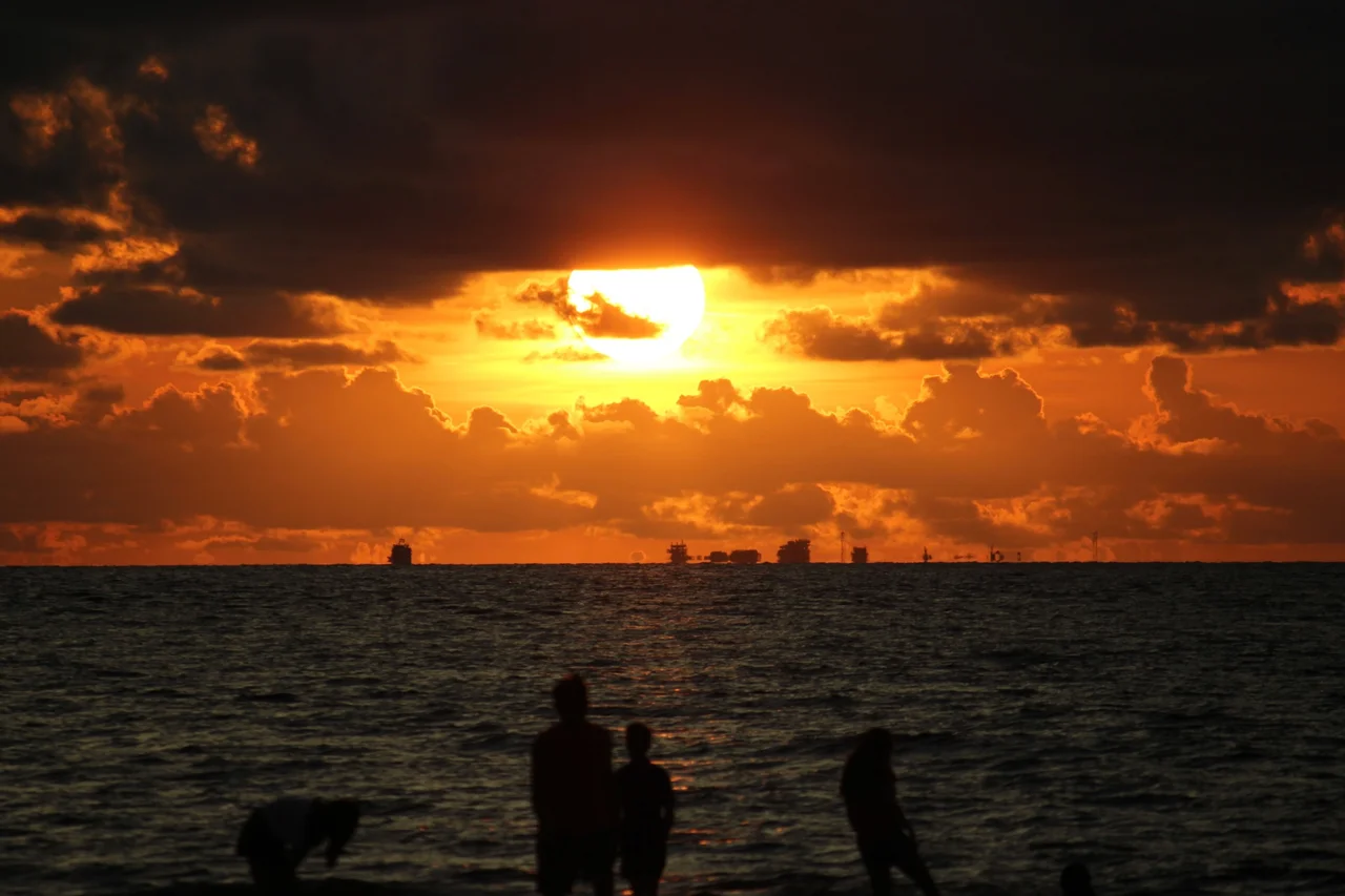 Seria Beach on 3 June 2022