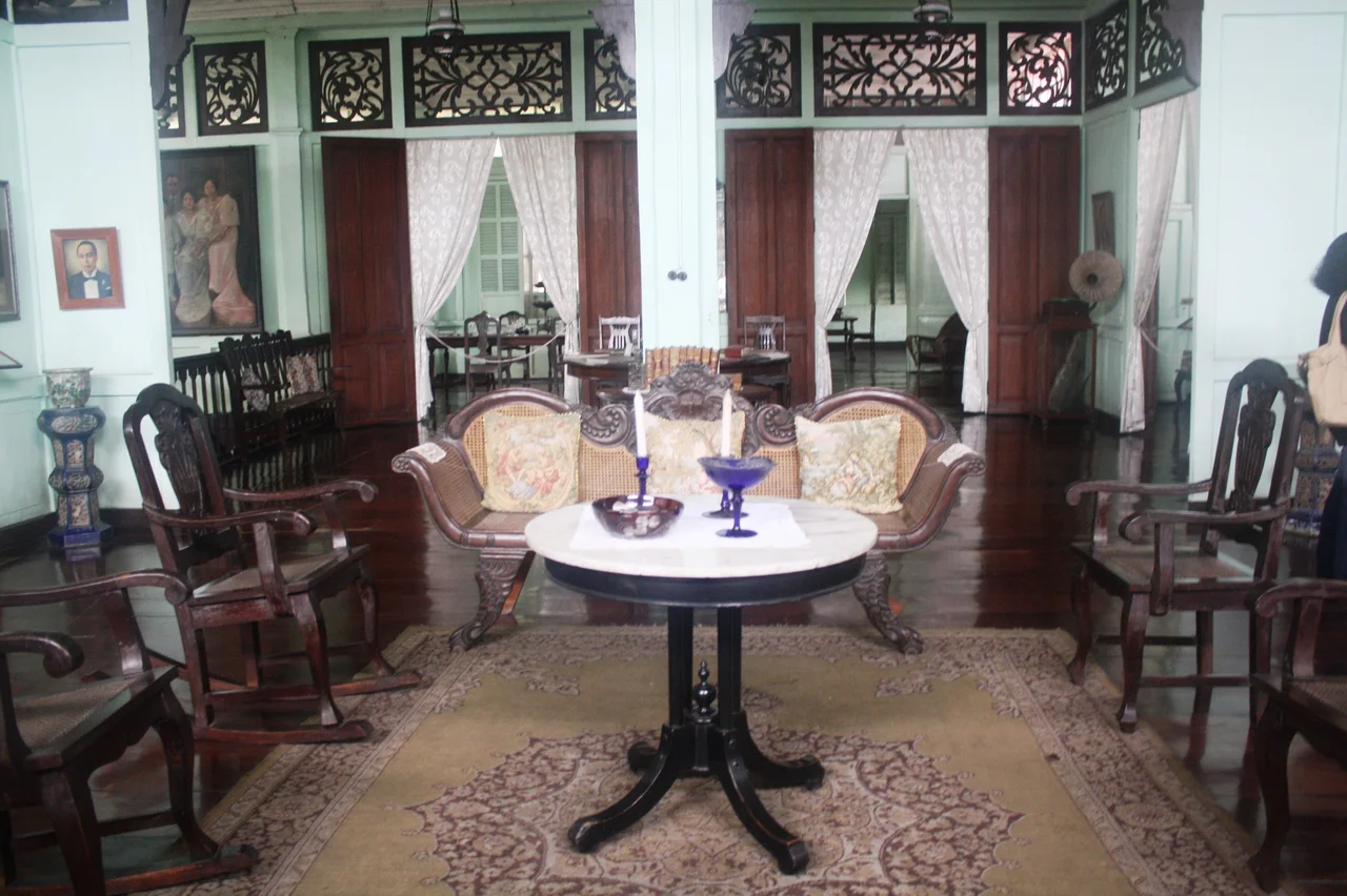 The receiving area of the Bernardino Jalandoni house.