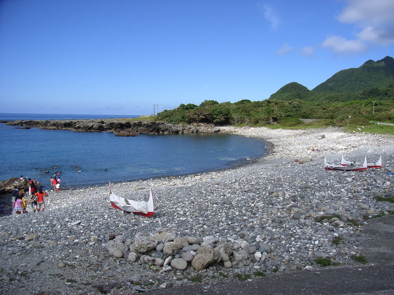 View of Langdao Beach