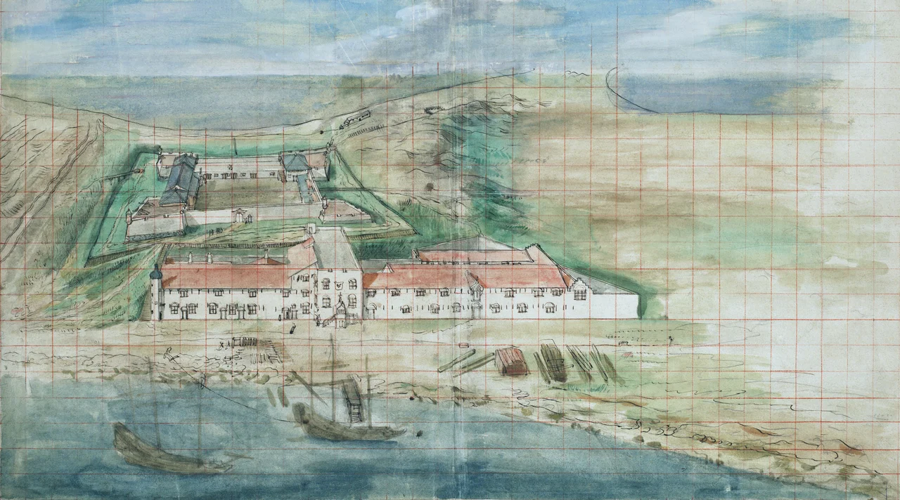 Overview of Fort Zeelandia