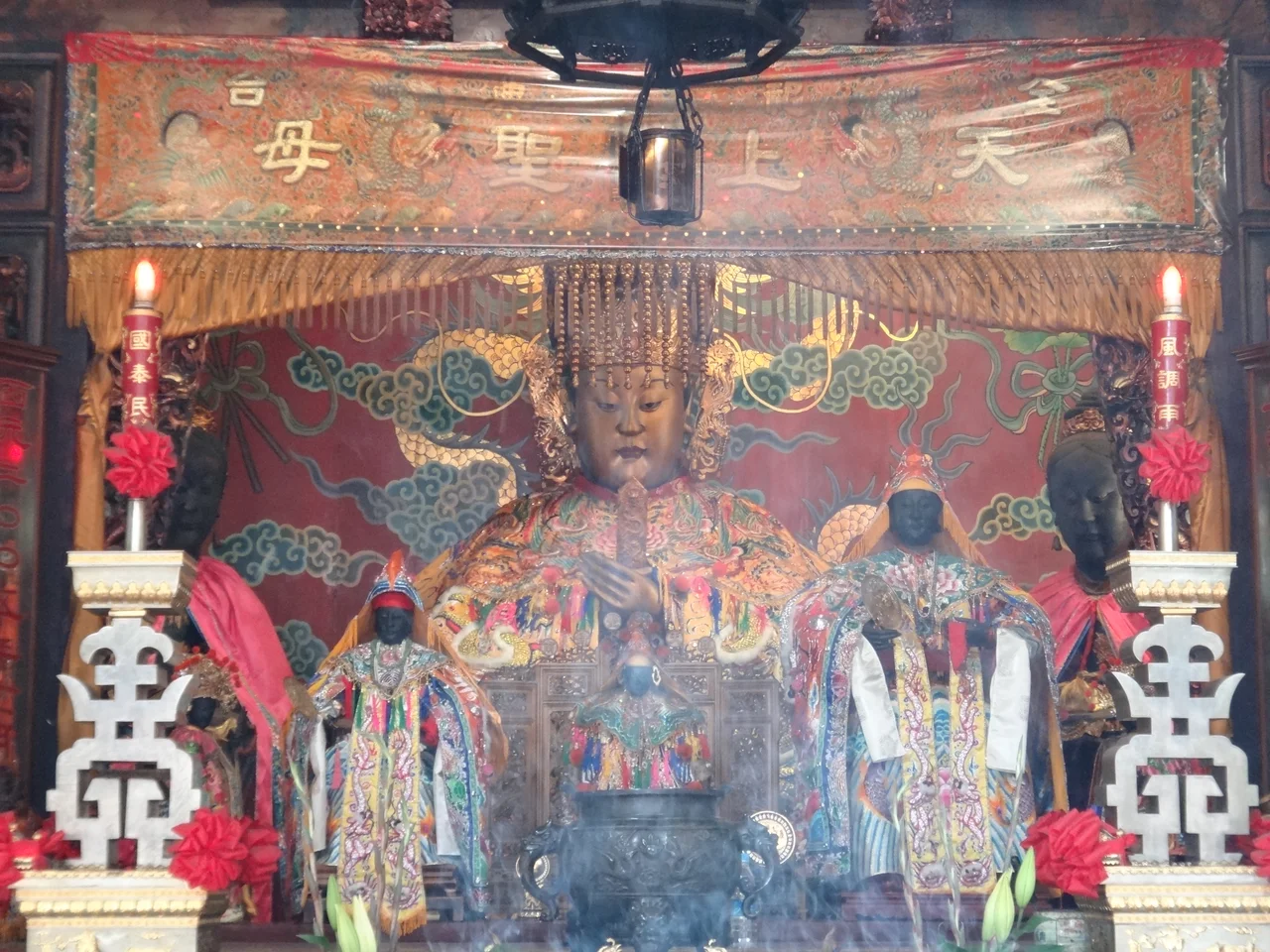 Main statue of Tainan Grand Mazu Temple