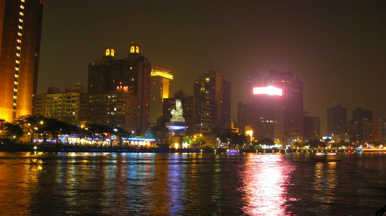 Love River in Kaohsiung, Taiwan