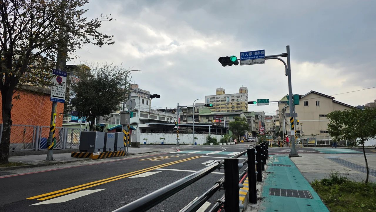 ​新北三峽國成街與國光街交岔路口，2026年1月8日拍攝